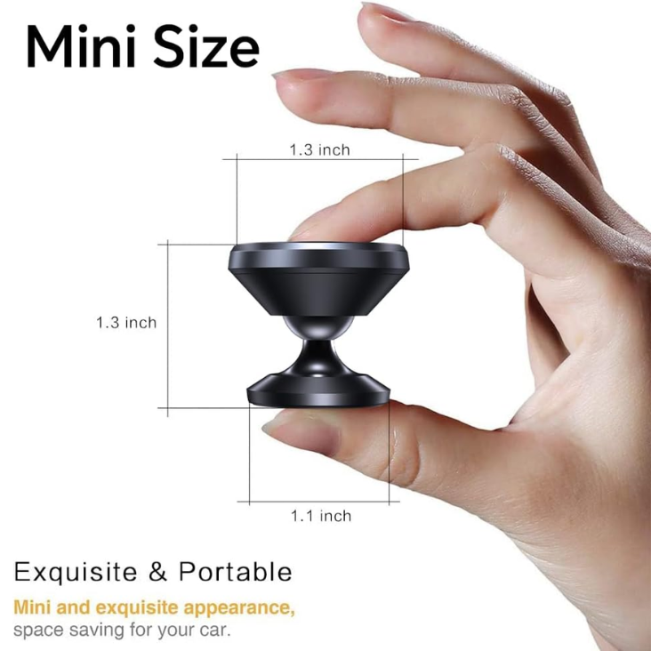 2-Pack Magnetic Phone Holder For Car Dash Strong Magnetic Car Phone Mount photo 6