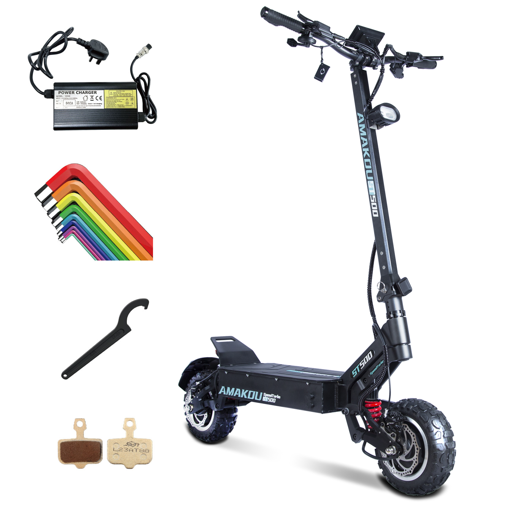 X7 Black Aluminum Alloy 80-100kmph 4500W Dual Motor Electric Scooter photo 1