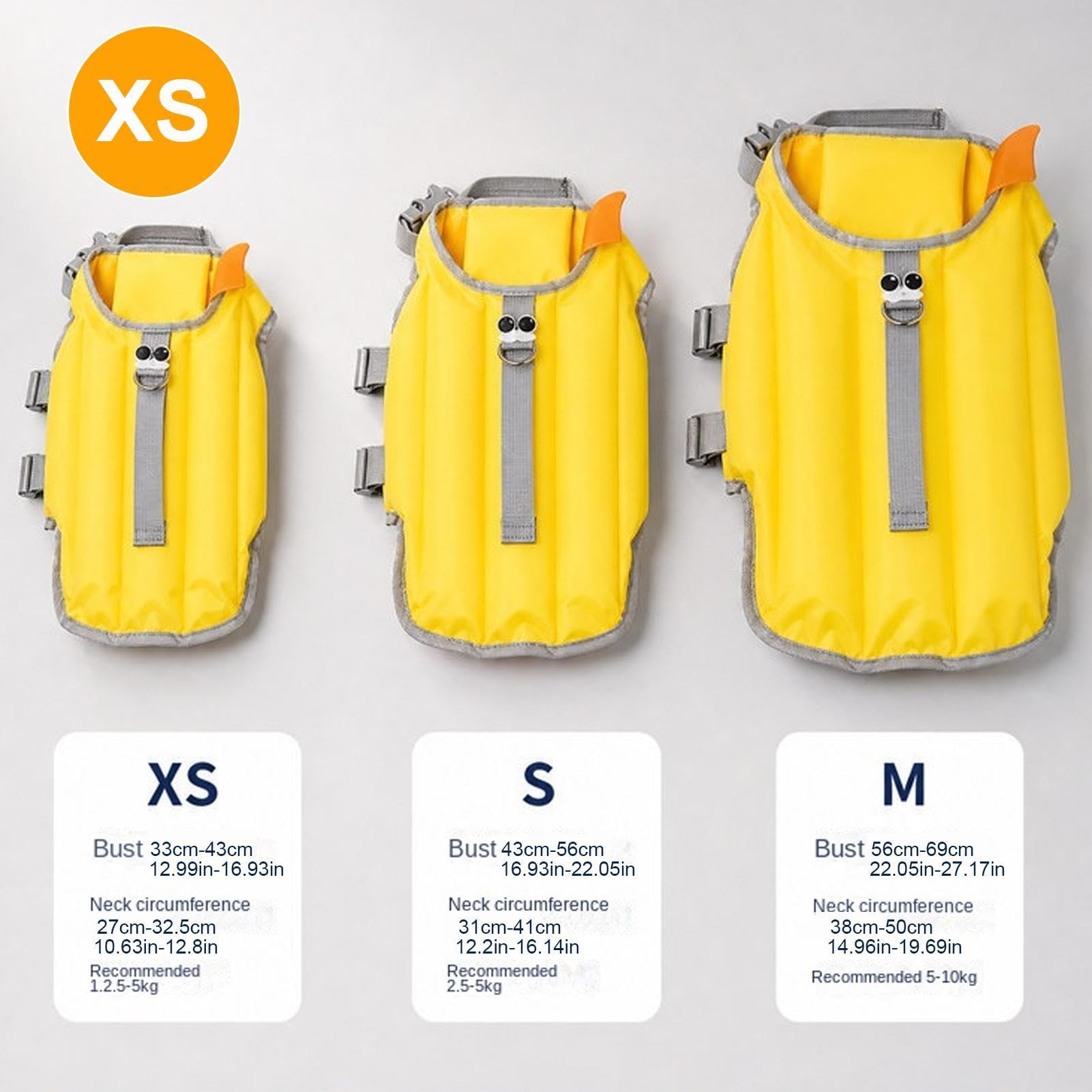 Dog Life Jacket - Cute Dog Life Vest For Swimming Boating With High Buoyancy And Rescue Handle, Adjustable Pet Floating Jacket  Puppy Floating Swim Vest For Small Medium And Large Pet photo 5