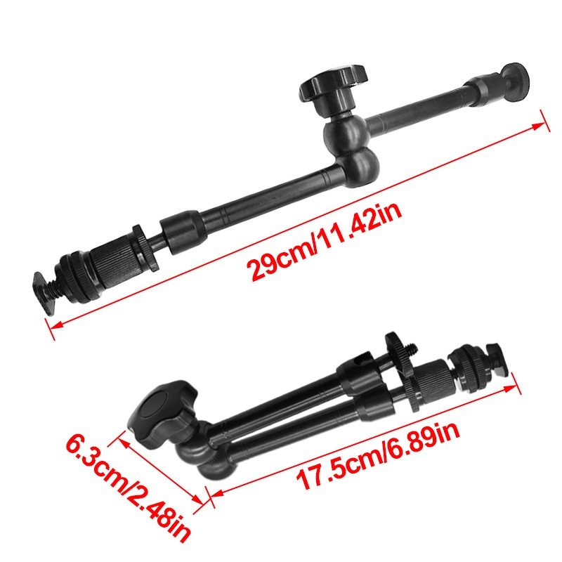 2X  Magic Arm Super Crab Clamp For Camera Monitor LED Video Fill Lights photo 5