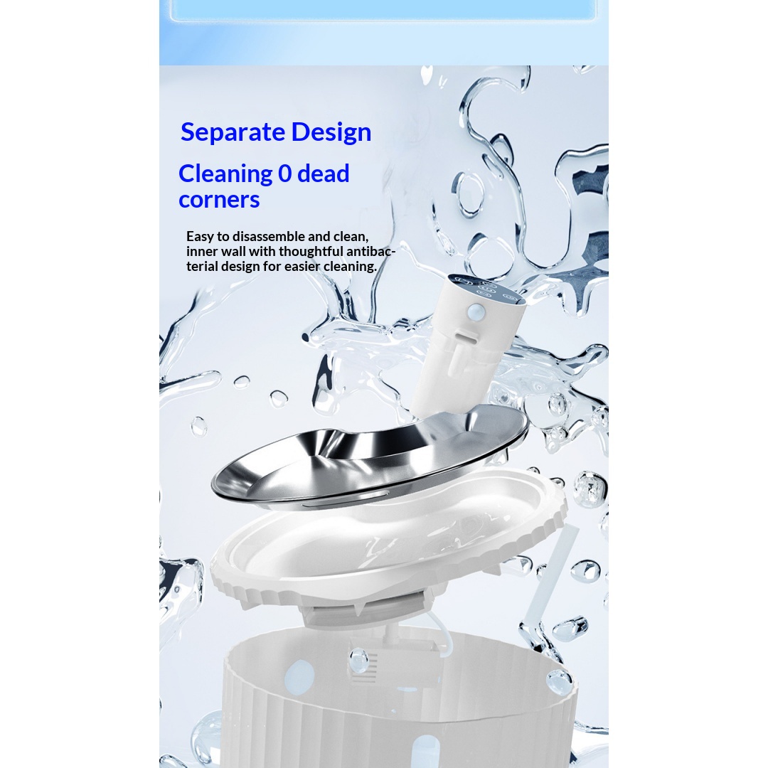 Automatic Circulating Sensor-Activated Stainless Steel Pet Water Fountain photo 3