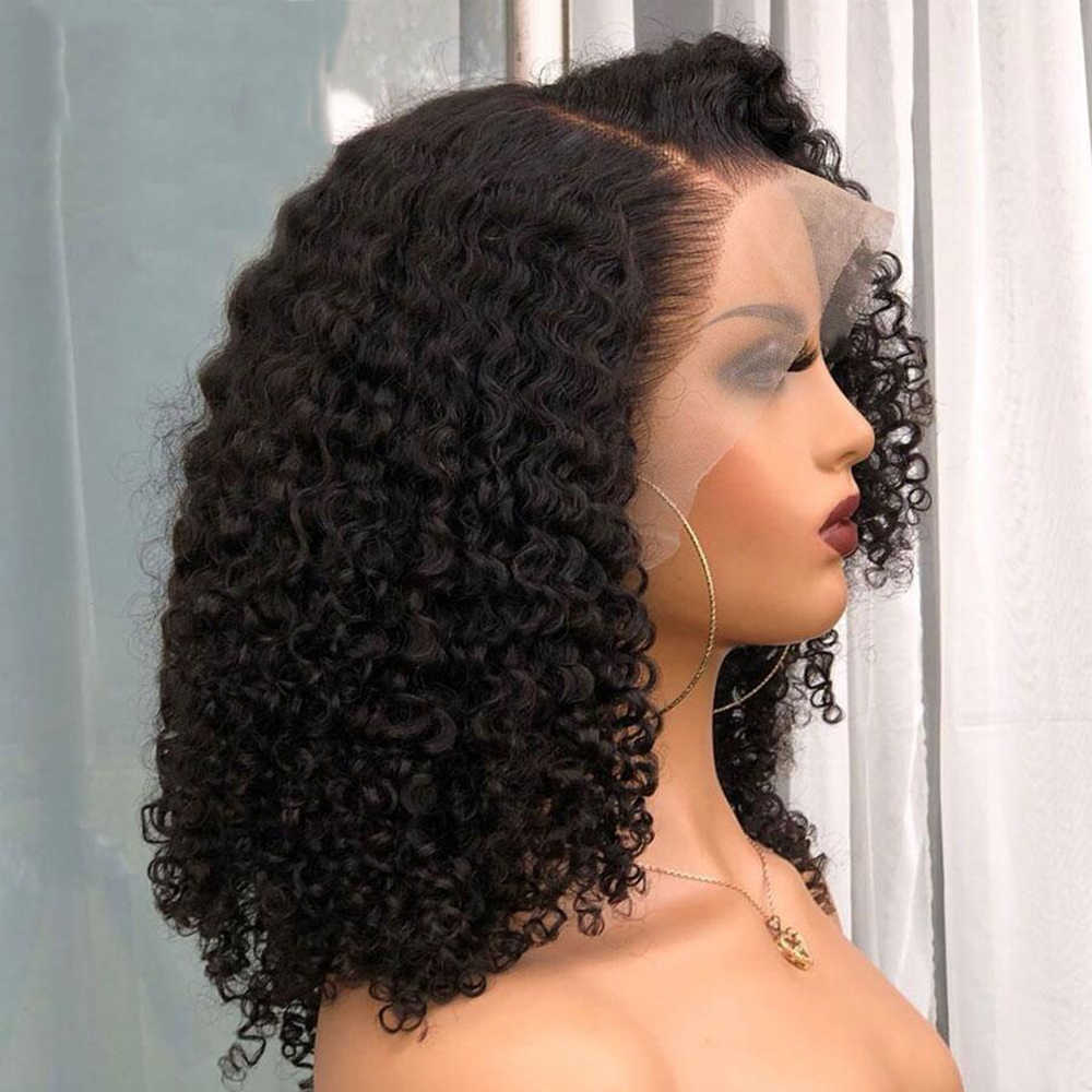 10A Short Brazilian Lace Front Bob Wig Human Hair photo 6