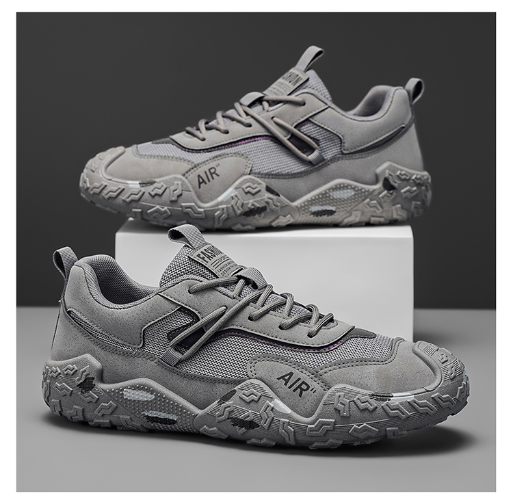 Luxury Light 2026 Spring & Summer New Men's Shoes, Thick Sole Height-Increasing Dad Sneakers, Breathable Mesh Fashion Brand Casual Sports Shoes For Men photo 1