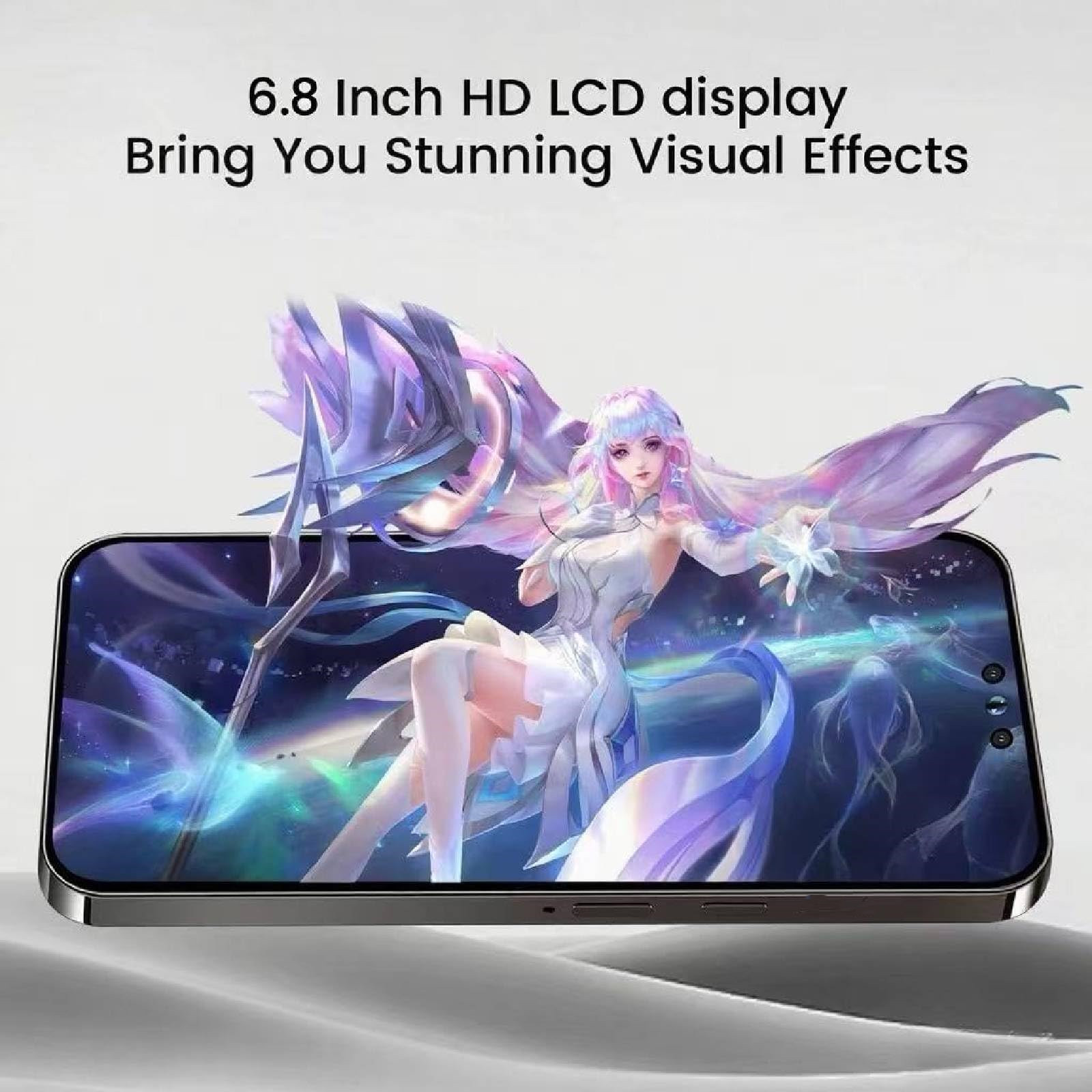 A15 Unlocked Smartphone Phone 8GB 256GB 6800mAh Android14.0 6.8inch 5G photo 4