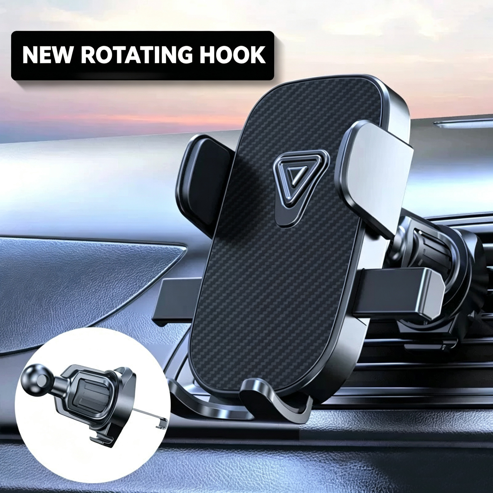 Dashboard Suction Cup Car Phone Mount 360 Rotation Cell Phone Holder Windshield Car Navigation Stand For All Smartphones photo 7