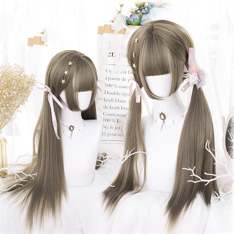 Manzhen Daily Black Long Straight Wig Girl photo 1