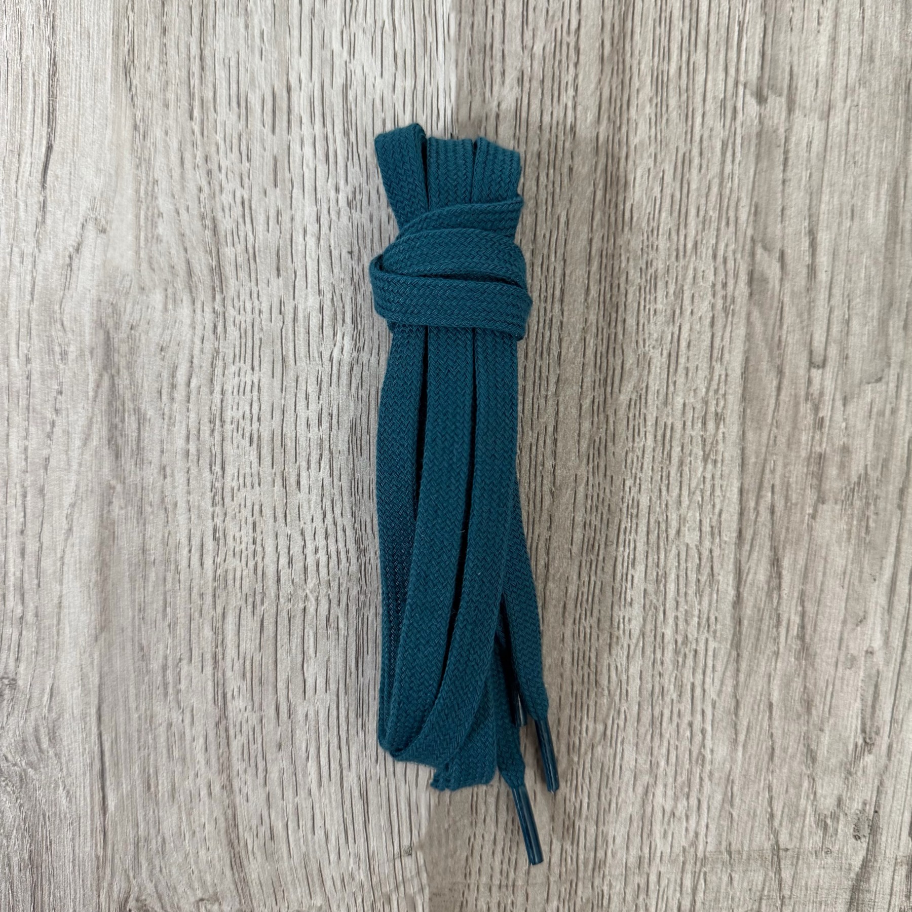 Flat Solid-Color Cotton Shoelaces photo 5