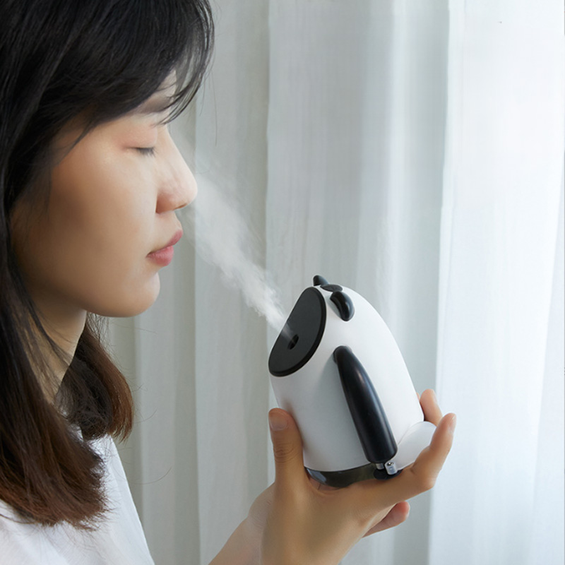 Spray Cooling Fan Portable Water Humidifier,USB Fan,desktop Small Fan,mini Air Conditioner  Humidifier Double Head Fan photo 5