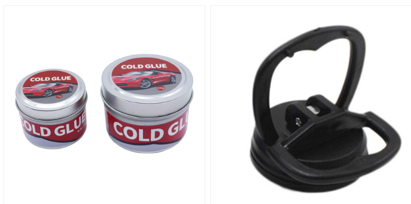 Automobile Dent Repair Special Adhesive Dent Repair Cold Adhesive Pit Drawing Adhesive Special Gasket Adhesive Free Hot Melt Drawing photo 3