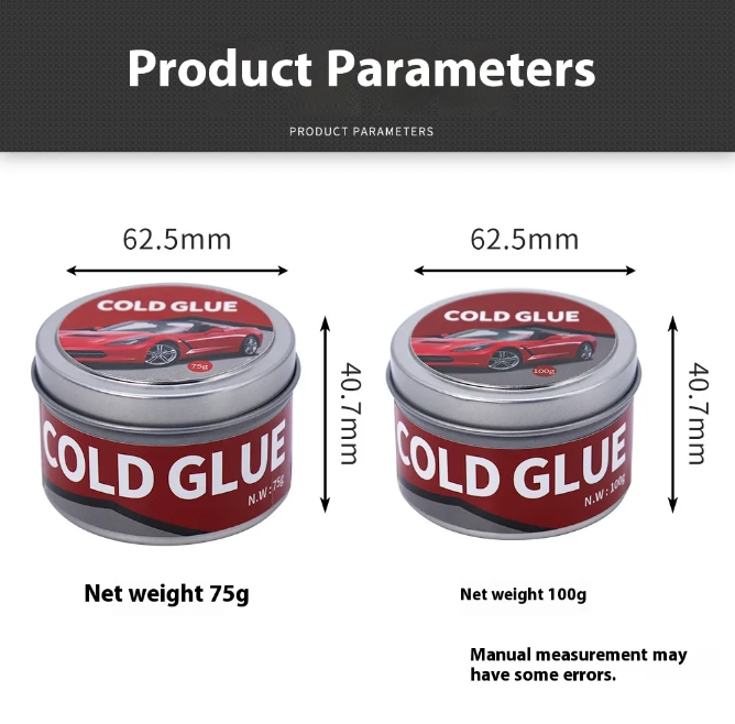 Automobile Dent Repair Special Adhesive Dent Repair Cold Adhesive Pit Drawing Adhesive Special Gasket Adhesive Free Hot Melt Drawing photo 2