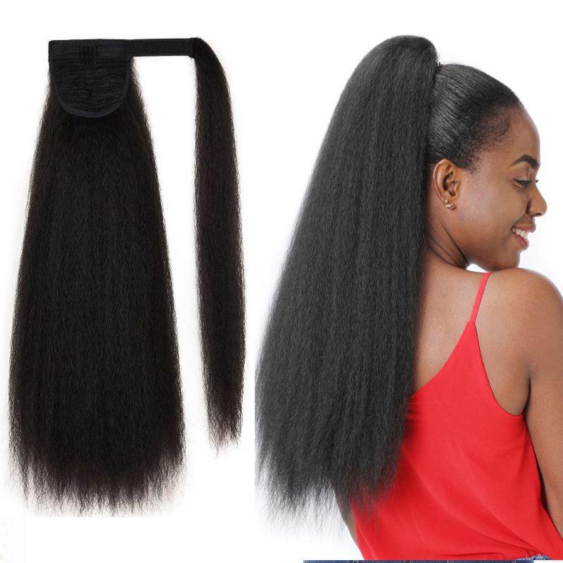 Women's Velcro Fluffy Curly Ponytail Wig photo 7