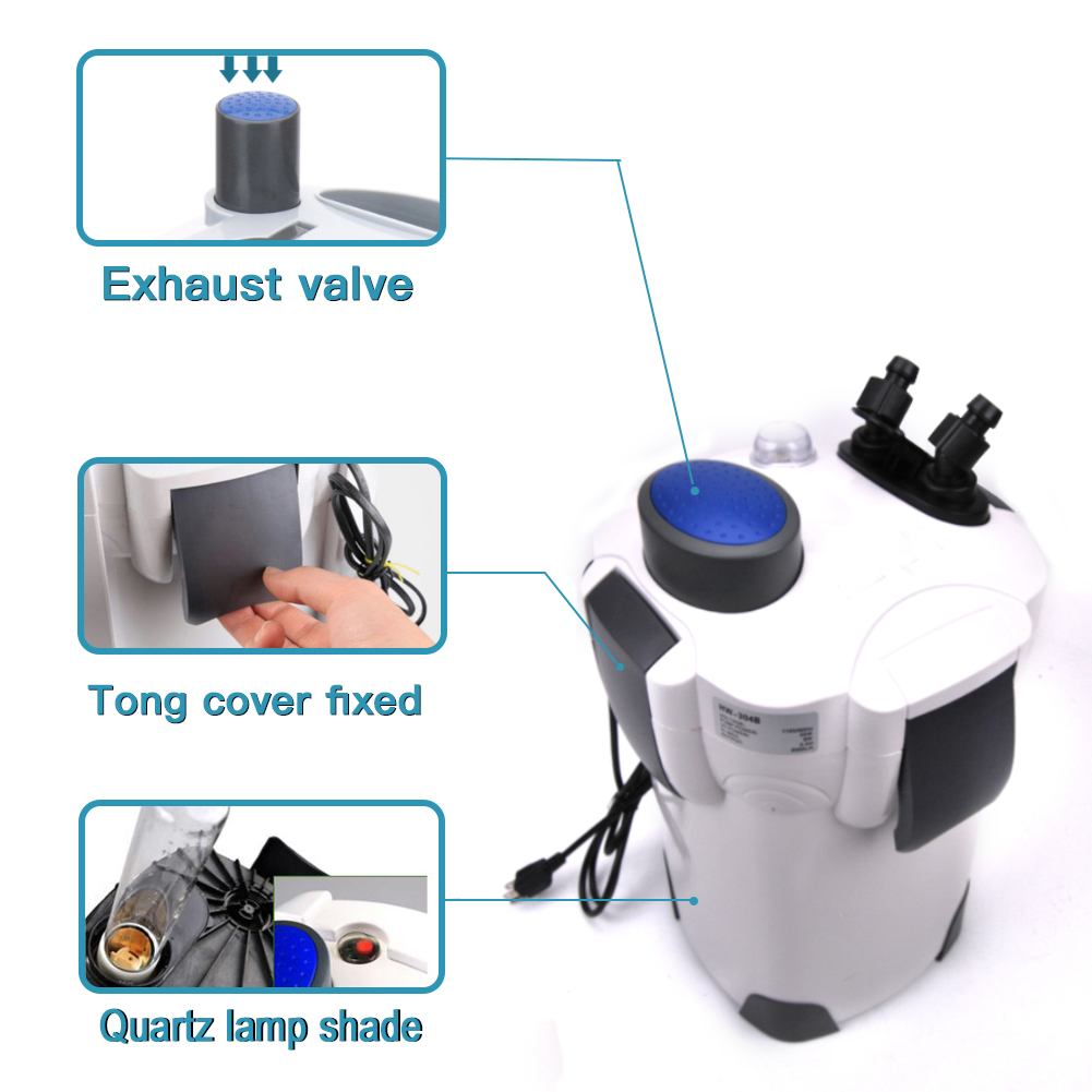 External Filter Aquarium UV Lamp Water Purification And Algae Removal photo 3