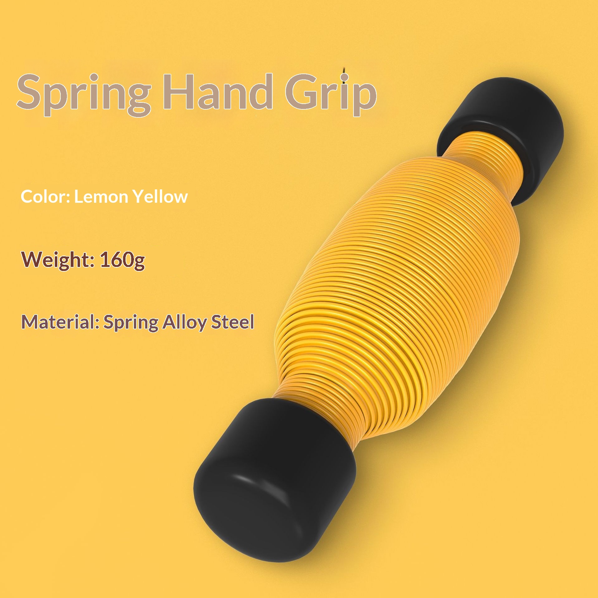 Portable Spring Grip Strengthener, Home Office Hand Exerciser, Cross-Border Dropshipping Of Multi-Color Fitness Equipment Wholesale photo 3