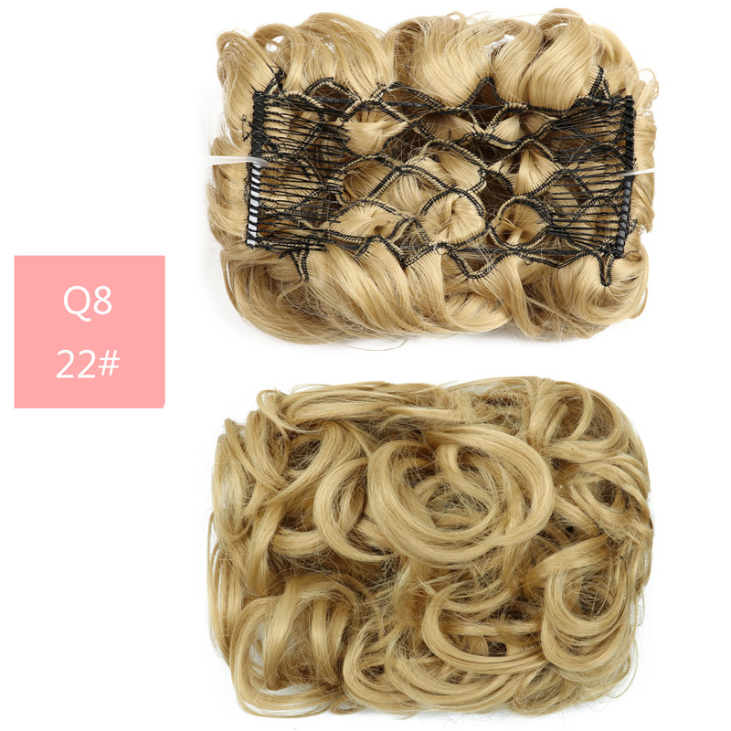 Fluffy Wig High Temperature Wire Pan Head Jewelry Insert Comb photo 6