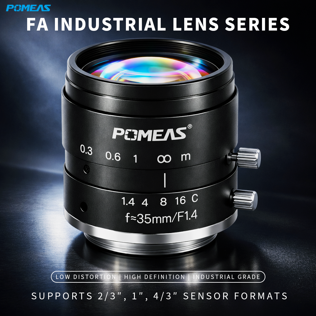 LFE-3514M 35mm F1.4 5MP Fixed Focal Length Machine Vision Lens For 2    3 Inch Industrial Cameras photo 1