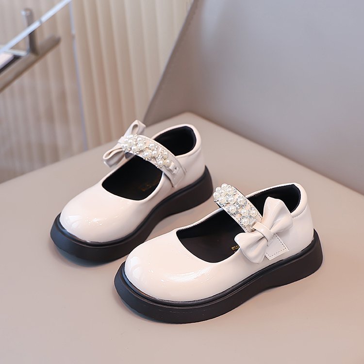Lightweight New Design Children's Girls' Leather Shoes Summer Thins Dressy Sparkle Princess Shoes photo 5