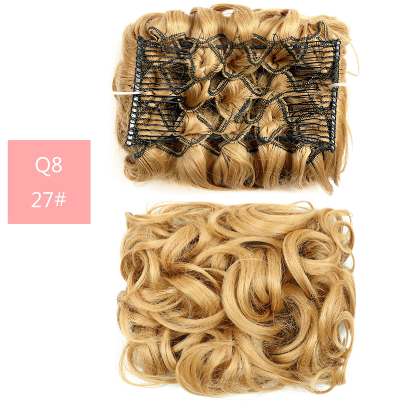 Fluffy Wig High Temperature Wire Pan Head Jewelry Insert Comb photo 7