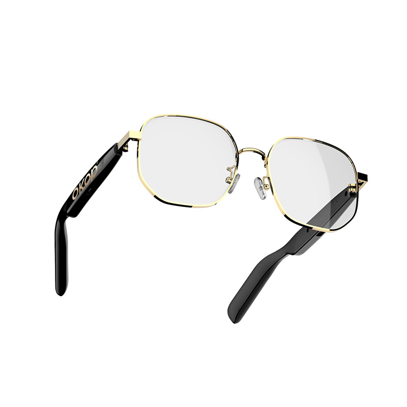 KP-Y103 Best-Selling Bluetooth Smart Audio Glasses Air Conduction Blue Light Blocking Voice Calls Touch Control Stereo Surround Sound In Stock photo 4