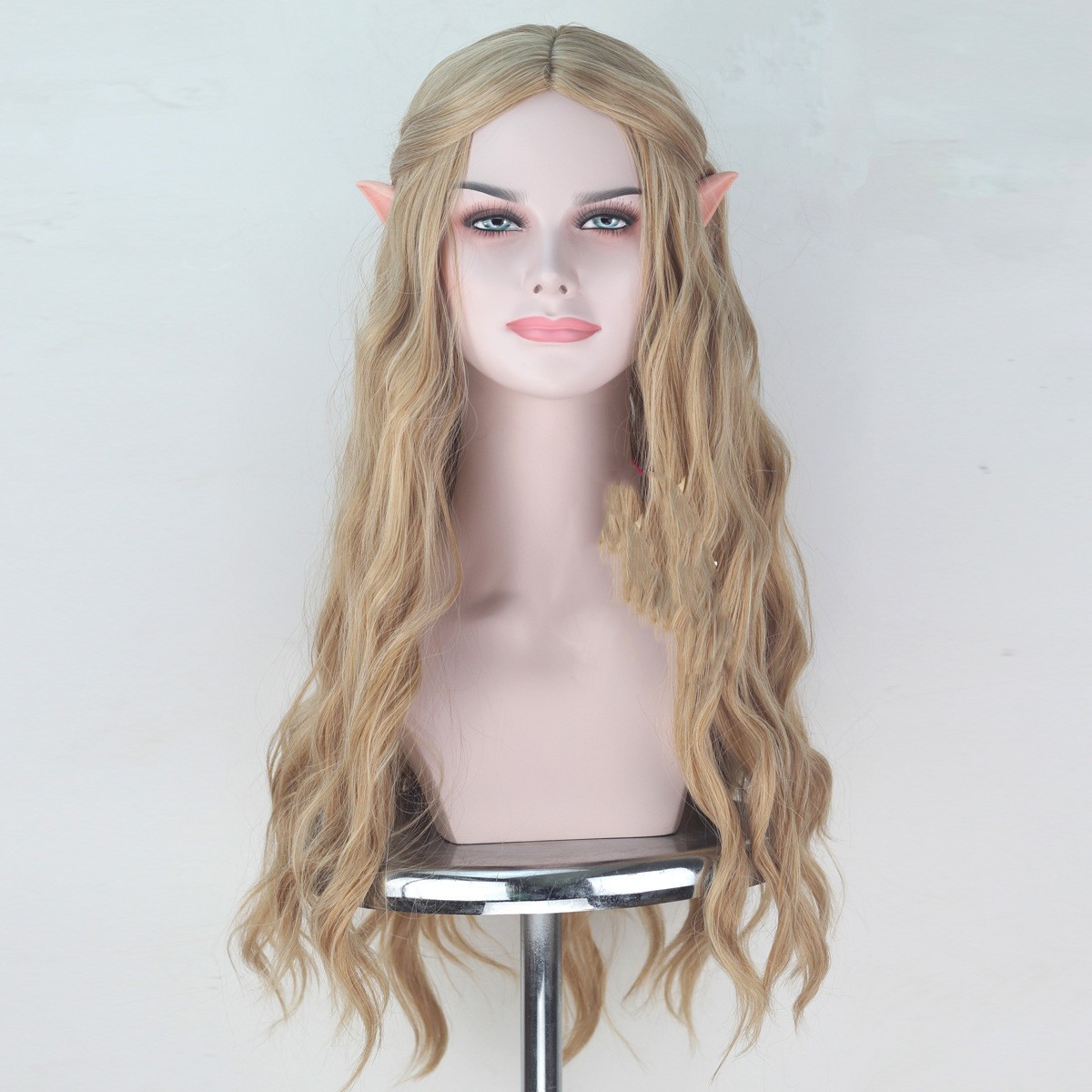 Hobbit Wig Elf Queen Kellantril With Ears Cosplay Anime Wigs photo 5