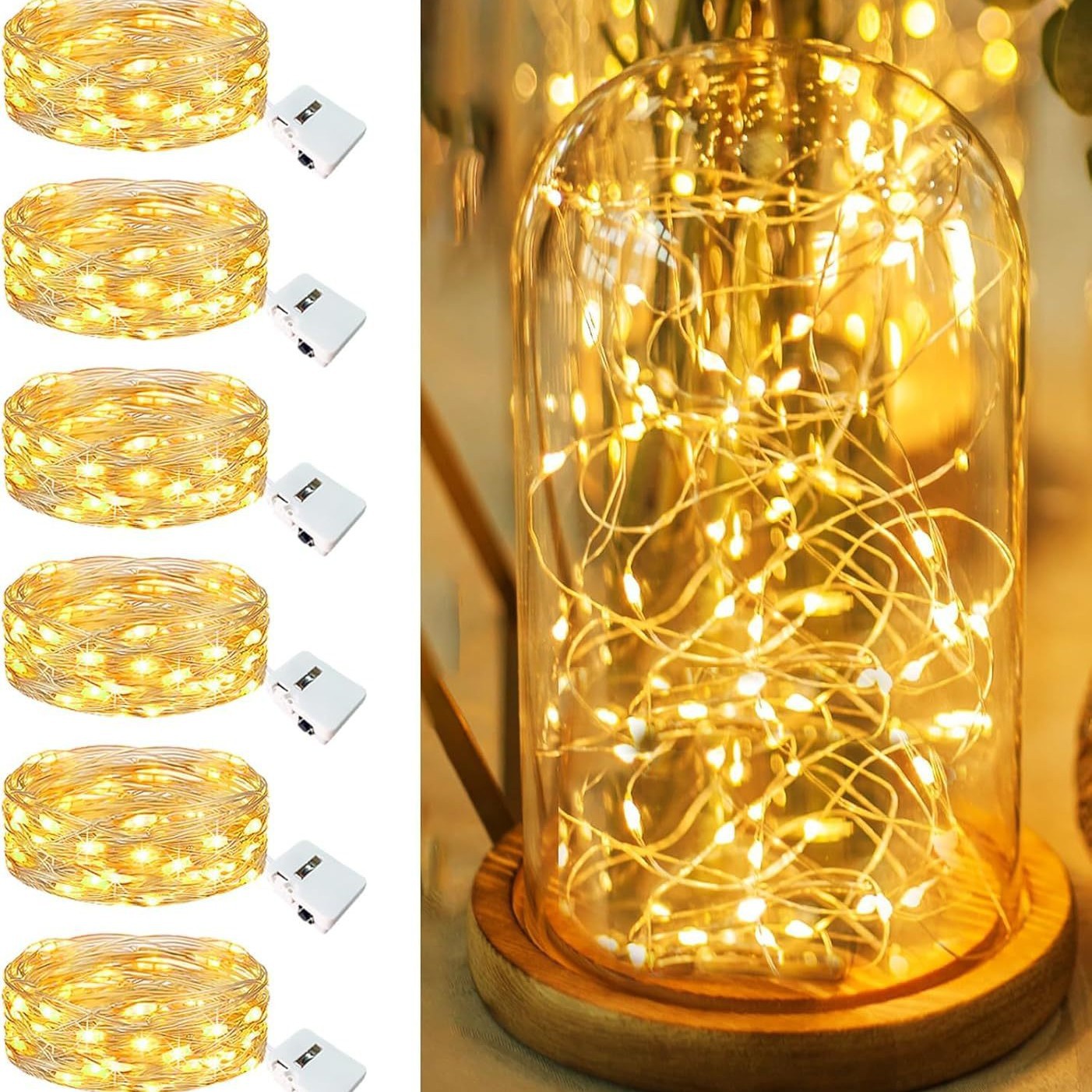 LED Waterproof Firefly Lights For Wedding Indoor Outdoor Christmas Garden photo 5