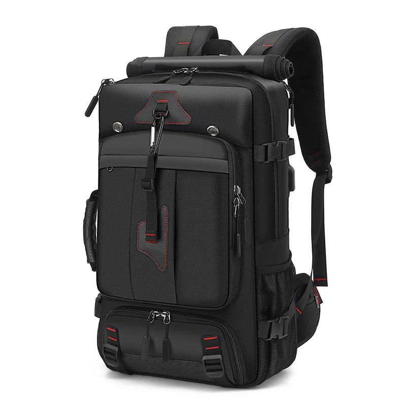 Mens Large-Capacity Waterproof Outdoor Hiking Backpack photo 7