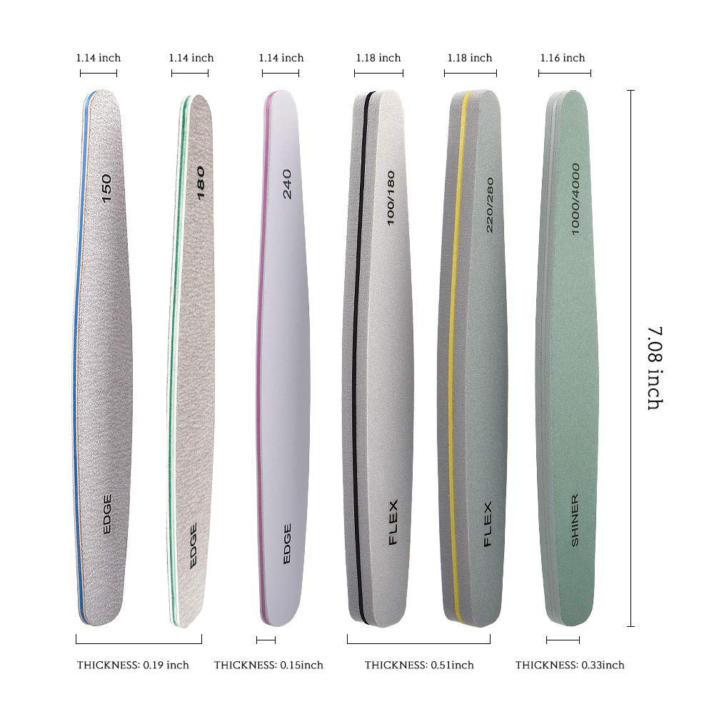 Nail Art Tool Sponge File For Polishing And Buffing Nails photo 2
