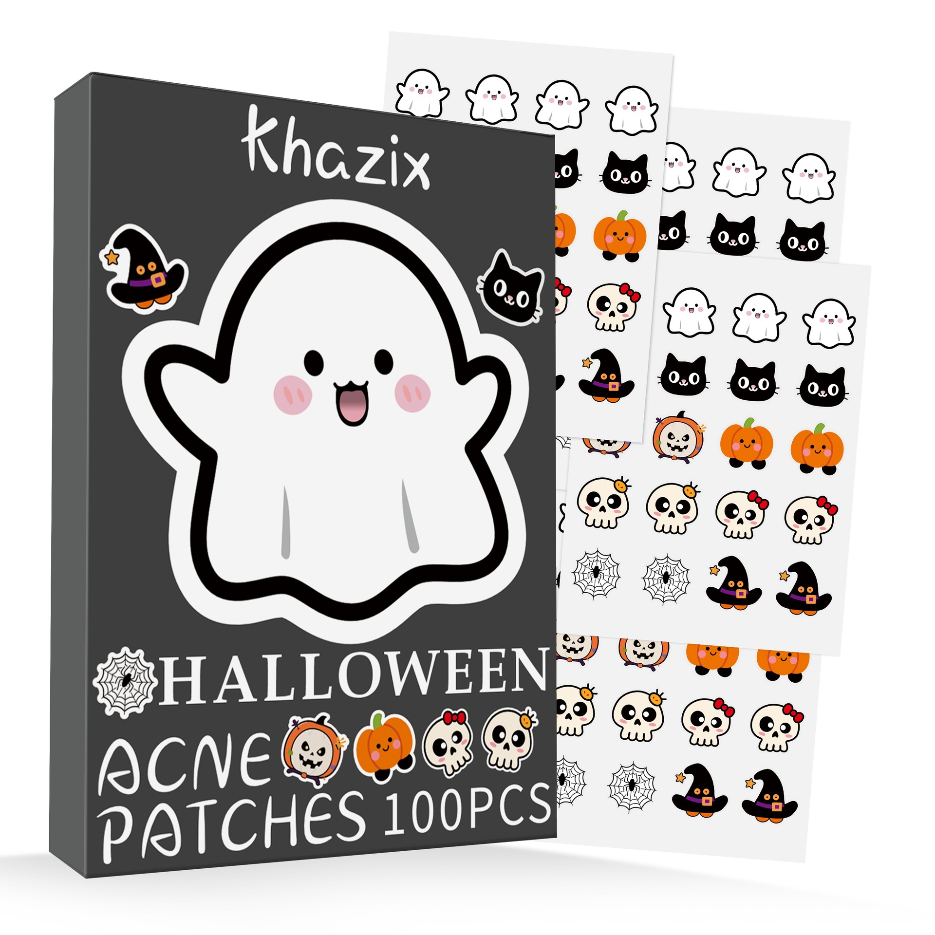 Halloween-style Waterproof And Breathable Acne Cover Patches For Makeup photo 2