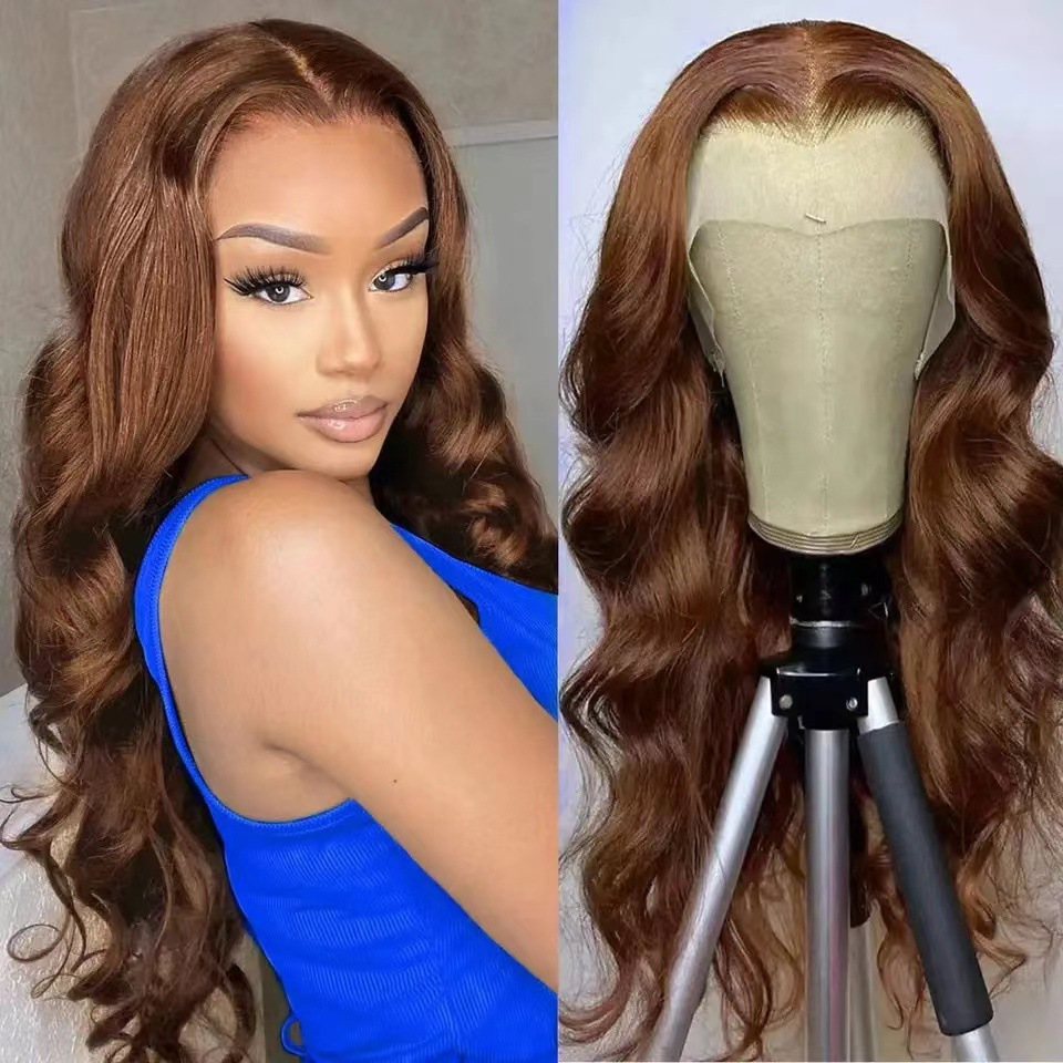 Womens Large-Loop Synthetic Lace Front Wig photo 4