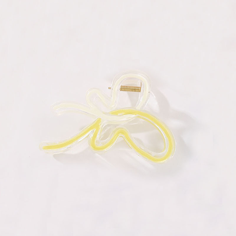 New Arrival Dripping-oil Gradient Bow Hair Clip photo 3