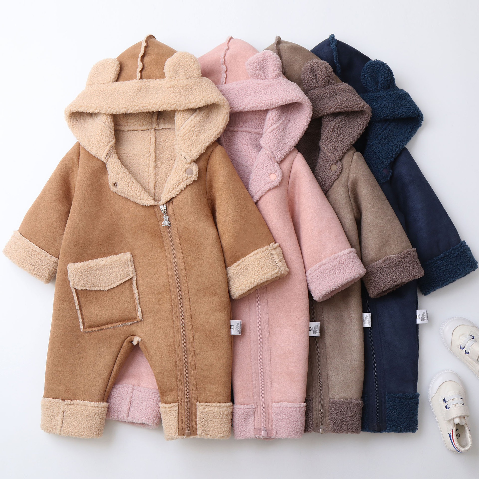 Winter Infant Fleece-lined Jumpsuit Baby photo 1