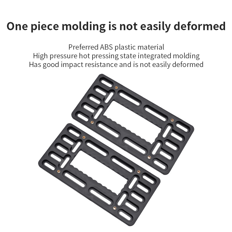 Car License Plate Frame Plastic Base photo 3
