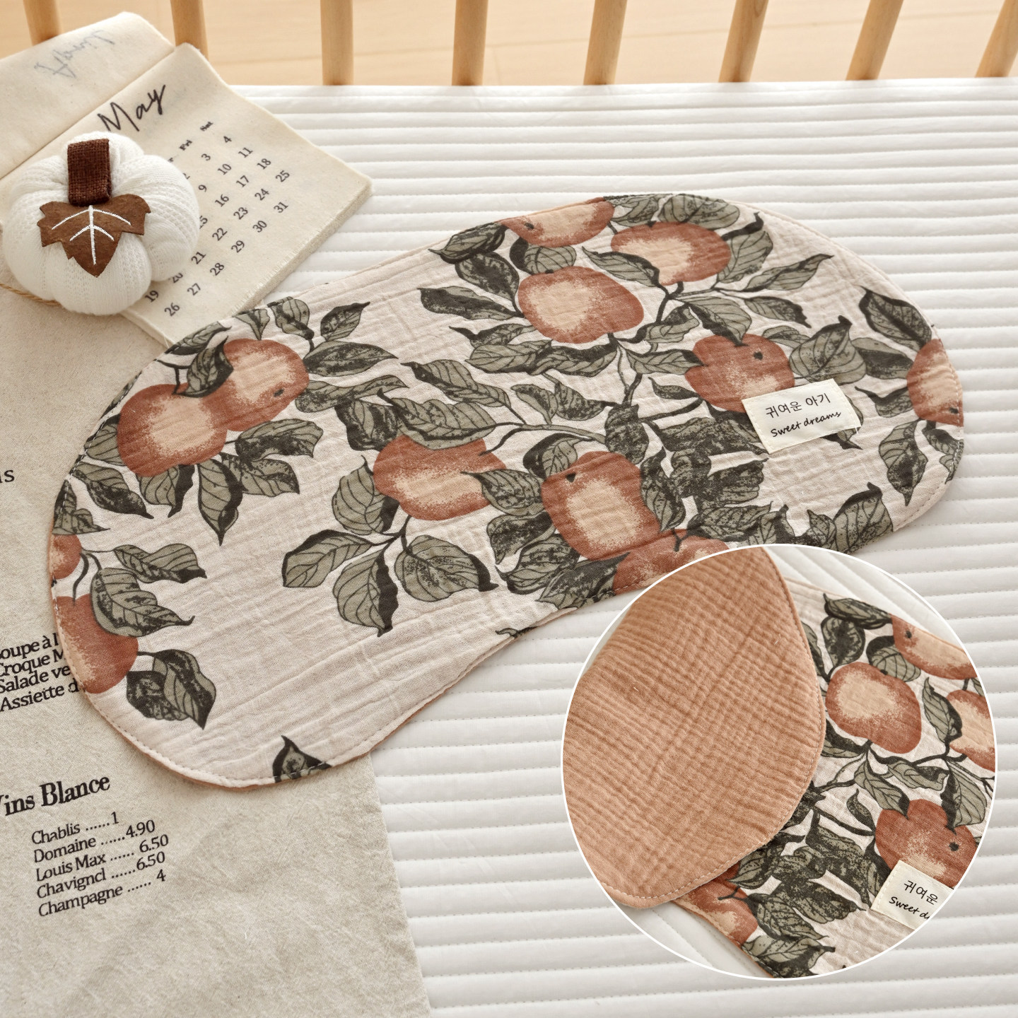 Baby Six-layer Gauze Burp Cloth Pure Cotton Shoulder Pad photo 7