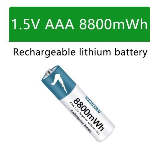 AAA Rechargeable Polymer Lithium-ion Battery photo 1