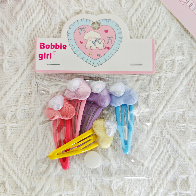 Candy-colored Side-swept Bangs Clip photo 1