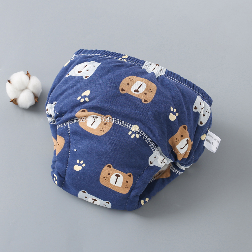 Washable 6-layer Breathable Gauze Baby Diaper Cover photo 2