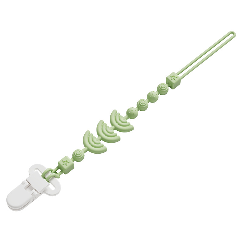 Silicone Anti-drop Chain Teether For Baby Pacifiers photo 4
