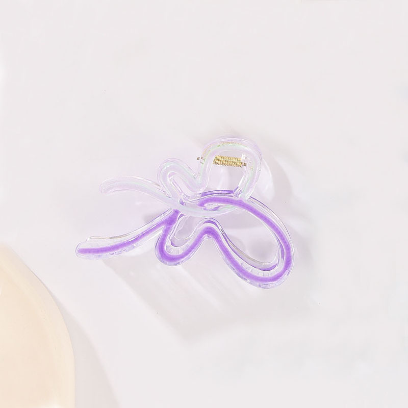 New Arrival Dripping-oil Gradient Bow Hair Clip photo 6
