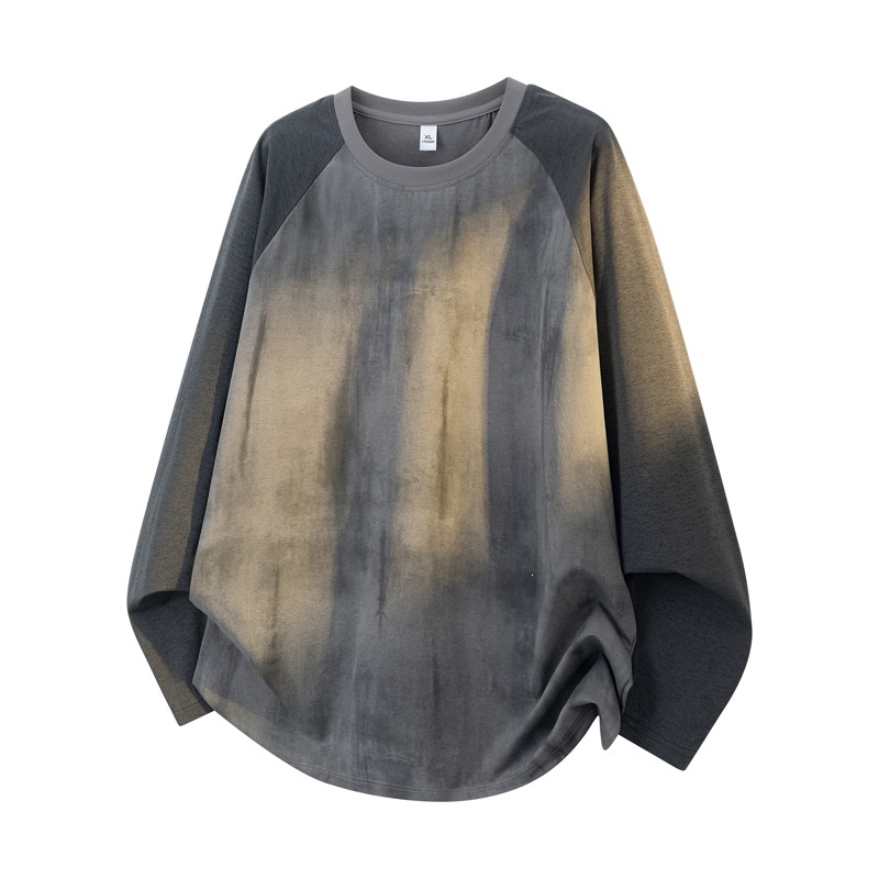 Breathable Color-blocked Casual Crew-neck Top photo 3