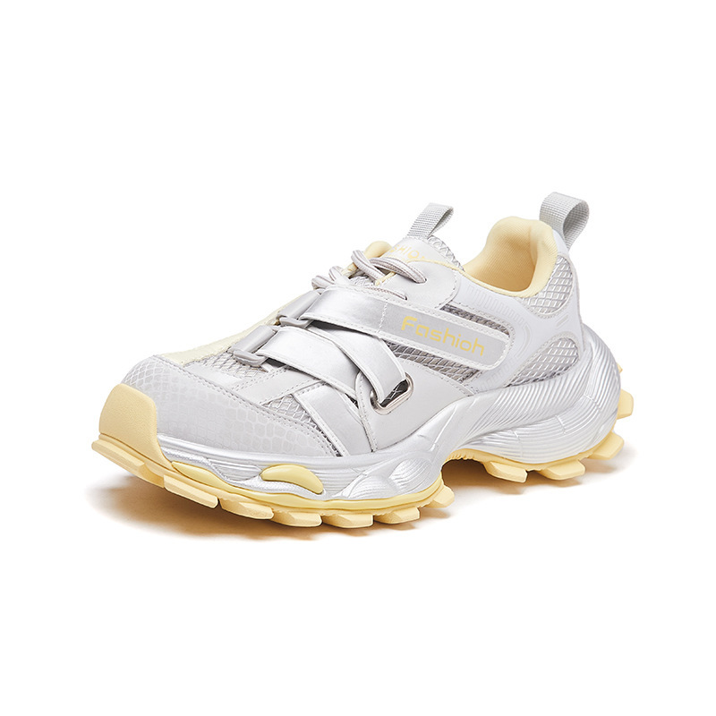 Girls Sports Shoes Running Shoes For Older Children Soft-soled Versatile Dad Shoes photo 4