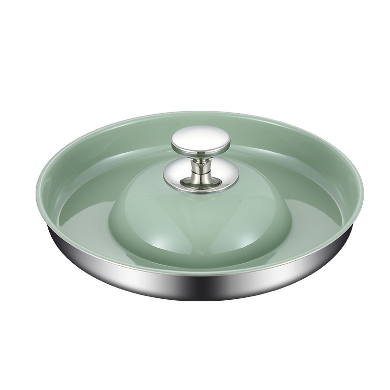 Thickened Stainless Steel Food Bowl With Colorful Balls Dog Feeding Utensil photo 5