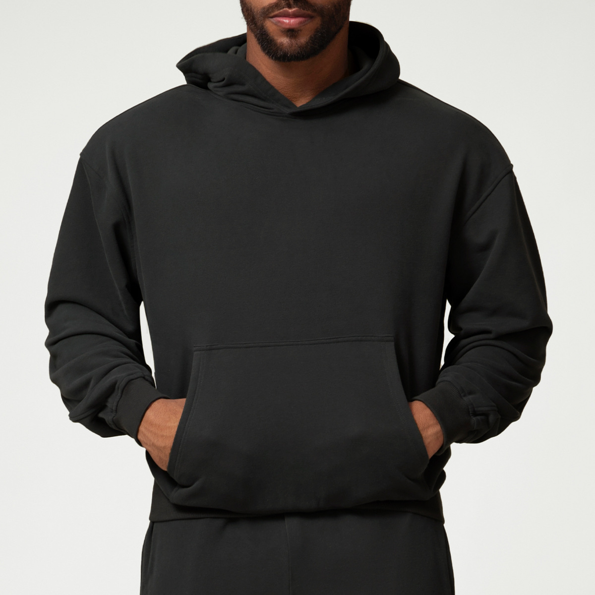 Mens Sporty Stylish And Casual Hooded Sweatshirt photo 5