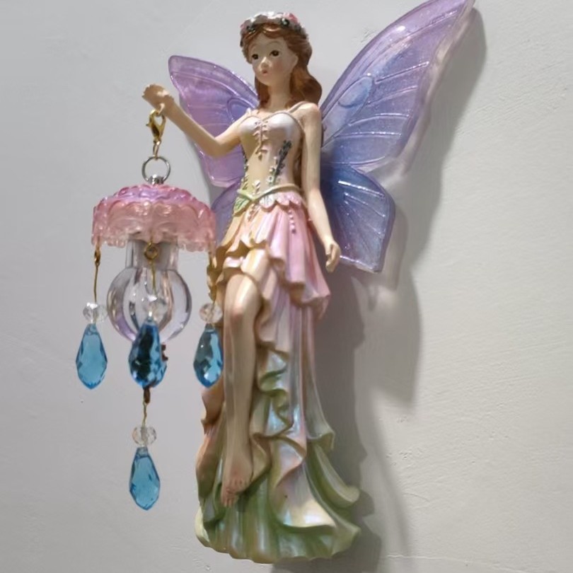 Resin Fairy Wall Lamp Ornament photo 6