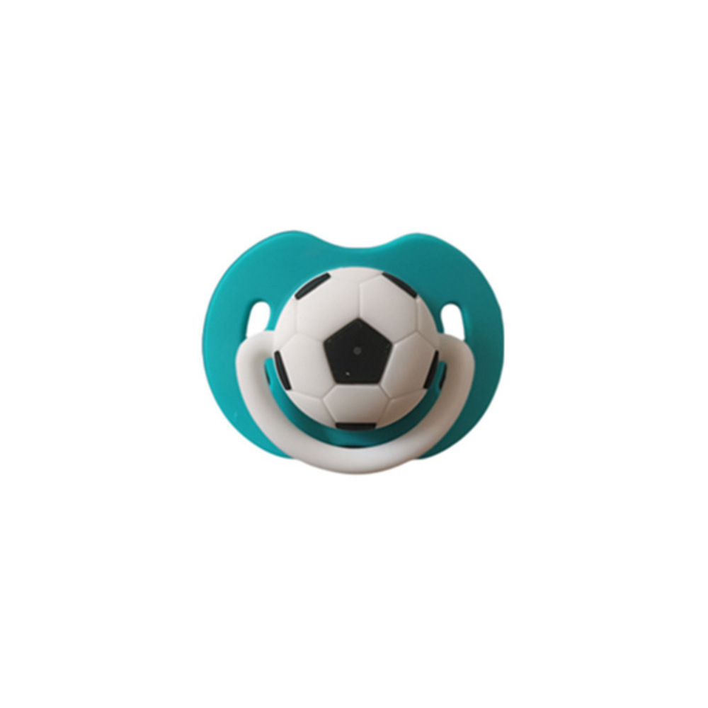 Baby Soothing Mouthpiece Funny Silicone Pacifier With Lip And Beard Design photo 7
