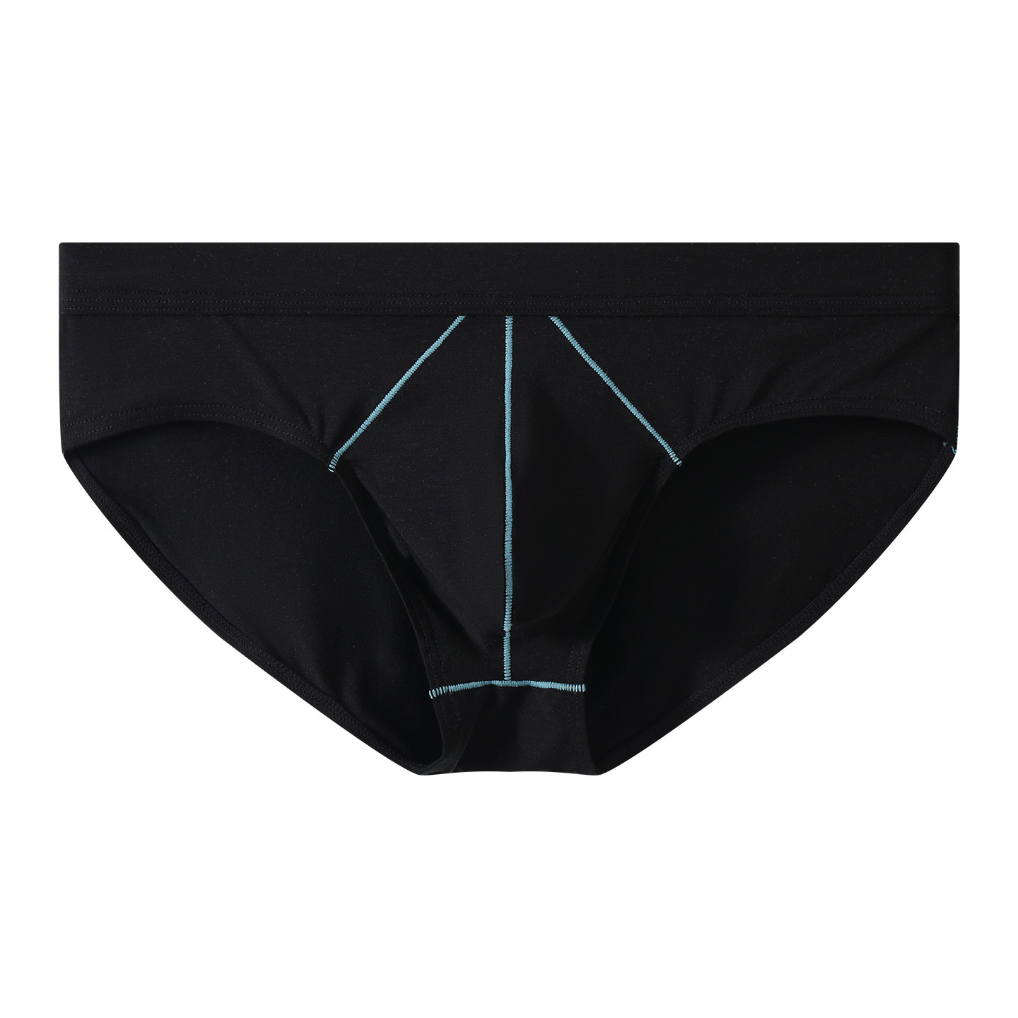 Mens Sexy Low-rise Solid-color Briefs photo 2