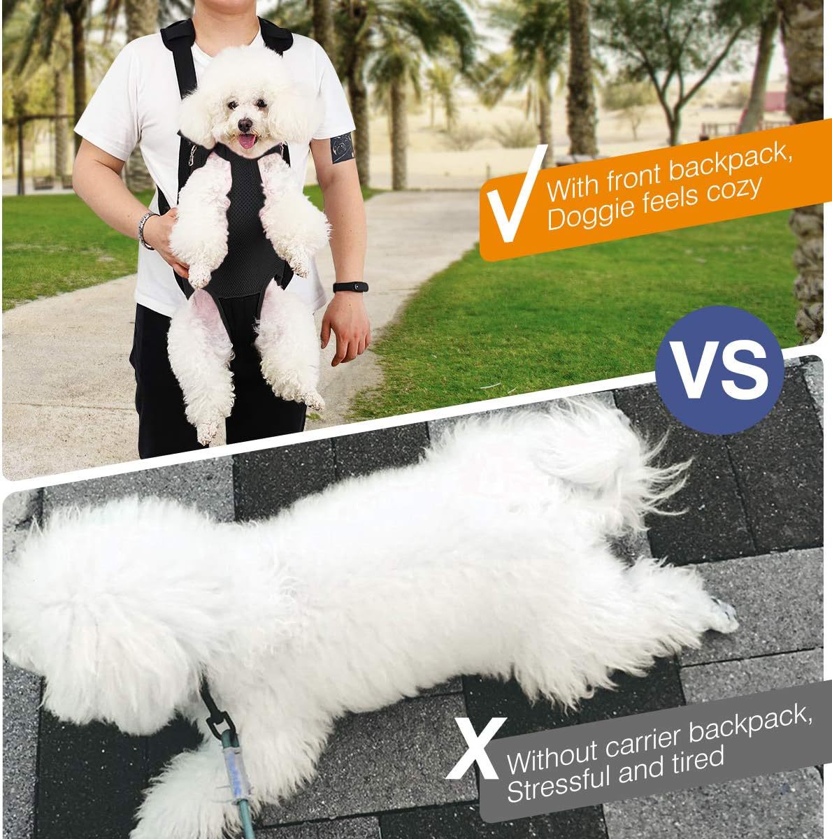 Outdoor Pet Carrier Breathable Chest-mounted photo 5