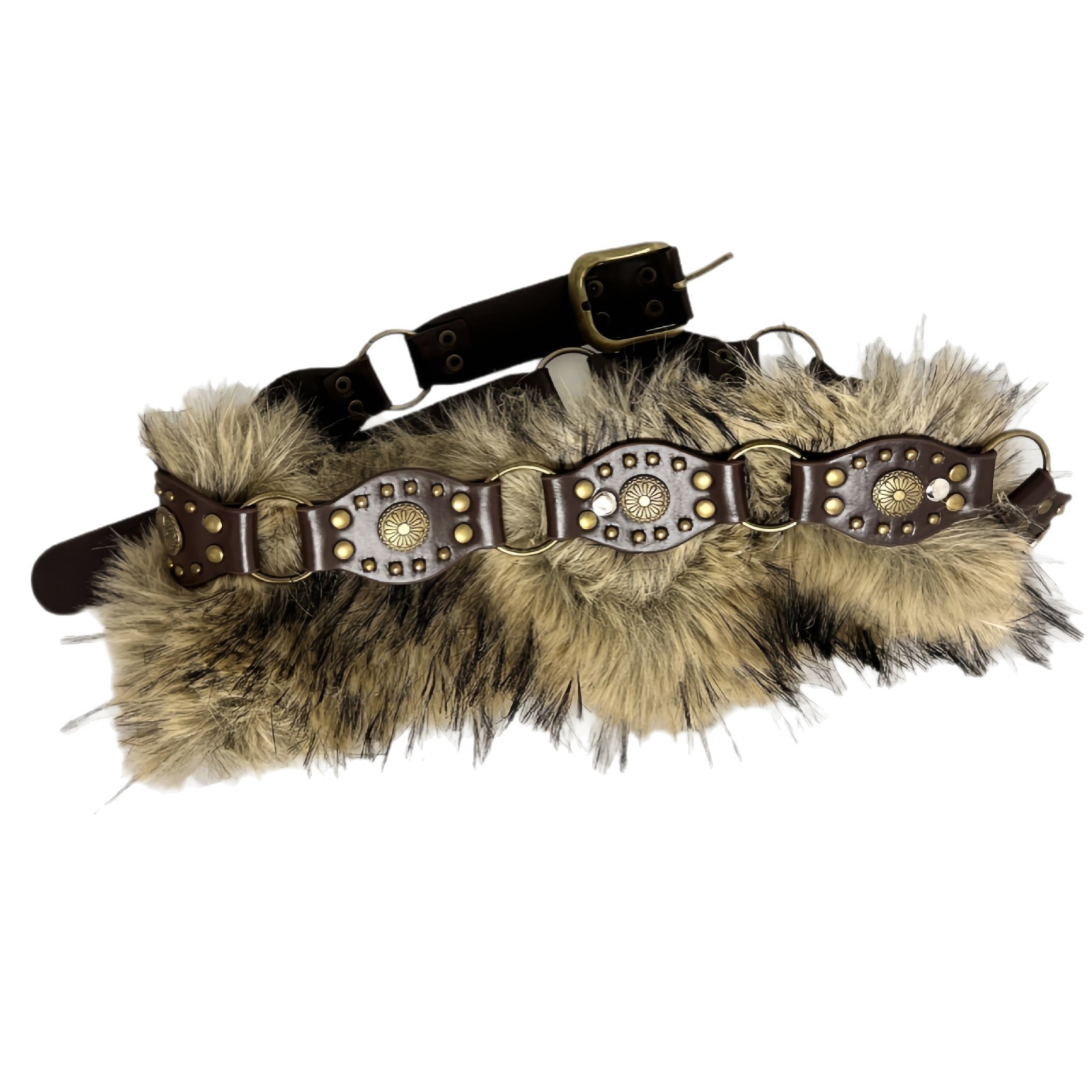 New Western Cowboy-style Plush Belt photo 5