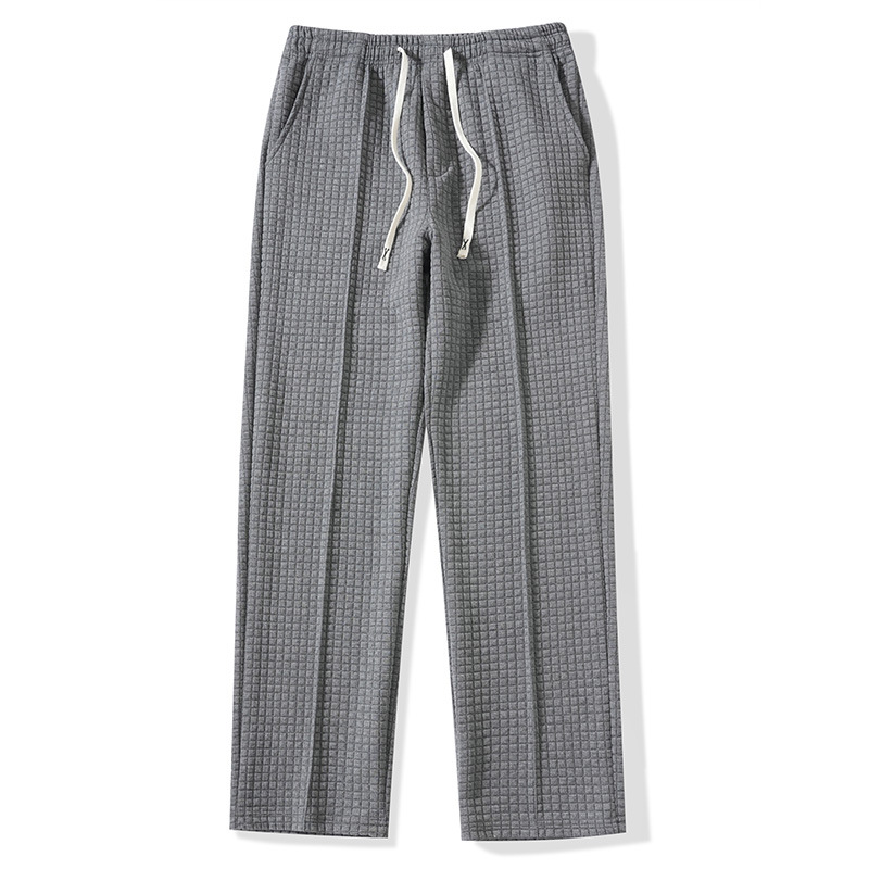 New Spring Autumn Trousers With An Elastic Waist Loose-fit Outdoor Pants For Men photo 6