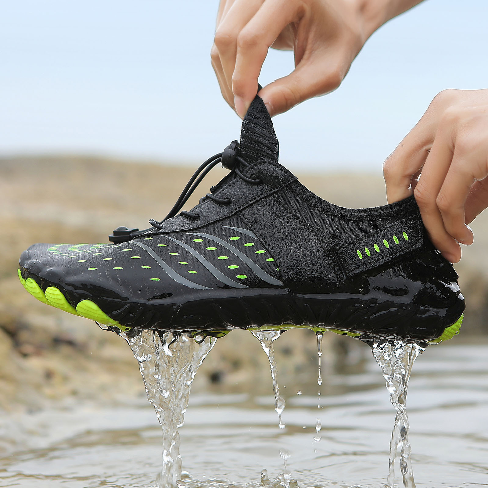 Non-slip Cut-resistant Quick-drying Multi-functional Stream-walking Shoes photo 8