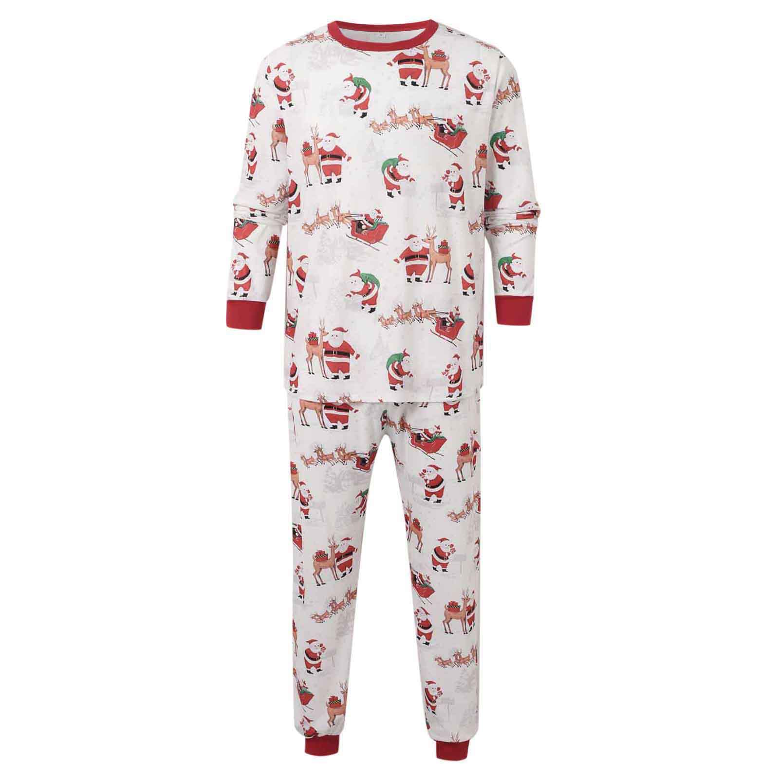 European And American Christmas Loungewear Family Sets photo 4