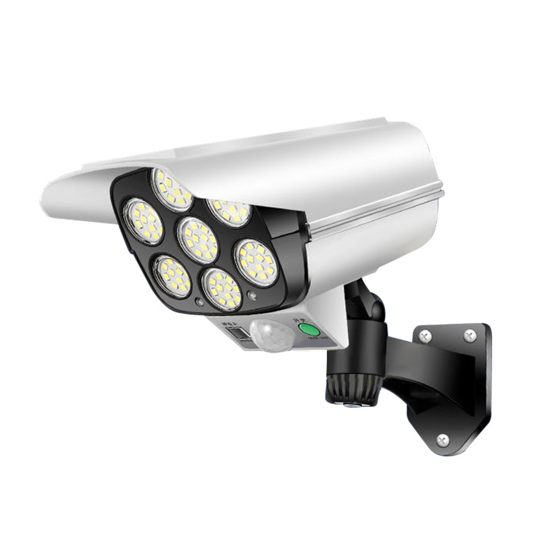 Solar Simulation Monitor Lamp Outdoor Courtyard Led Waterproof Induction Road Home Wall Road photo 2
